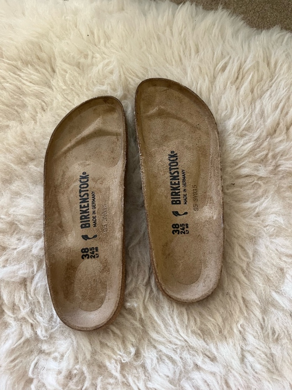 Birkenstock Brown Cork Footbed Insoles - Pair
